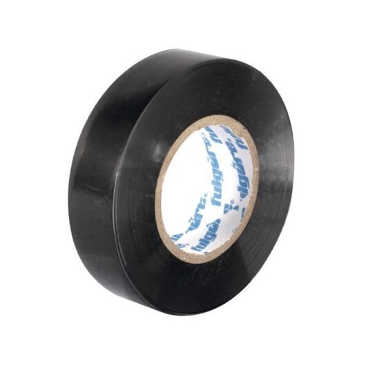 CINTA ADHESIVA ELECTRICA (TAPE)  NEGRA 50′ FULGORE/TOOLCRAFT – FP0018