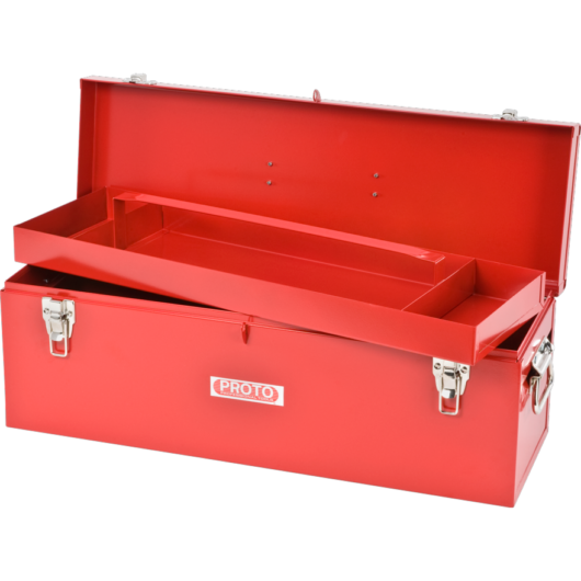 CAJA DE HERRAMIENTAS METALICA DE 26  X  9-1/2  X 8-1/2 PROTO – Ref.J9969-NA