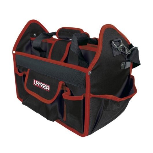 BULTO DE HERRAMIENTAS DE 15″ X 9″ X 12″ CON 20 BOLSILLOS ASAS DE TRANSPORTE ACOLHONADA Y CORREA DE HOMBRO AJUSTABLE MODELO:PM215 URREA – Ref.MP215