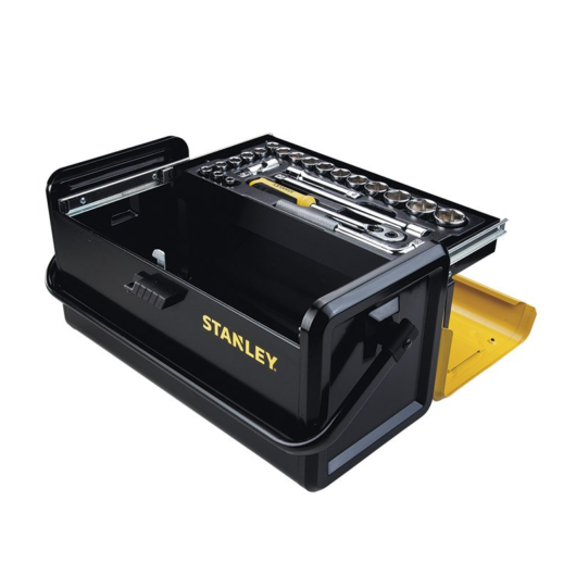 CAJA DE HERRAMIENTAS DE 19″ DE METAL CON BANDEJA MODELO:STST73100 STANLEY – Ref.STST73100