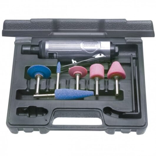 JUEGO DE MOTO-TOOL NEUMATICA DE 1/4″ 7 PIEZAS USO PESADO URREA – Ref.UP860K